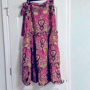 A loves a linen blend skirt Sz M